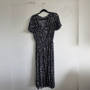 Kindred Floral Print Midi Dress